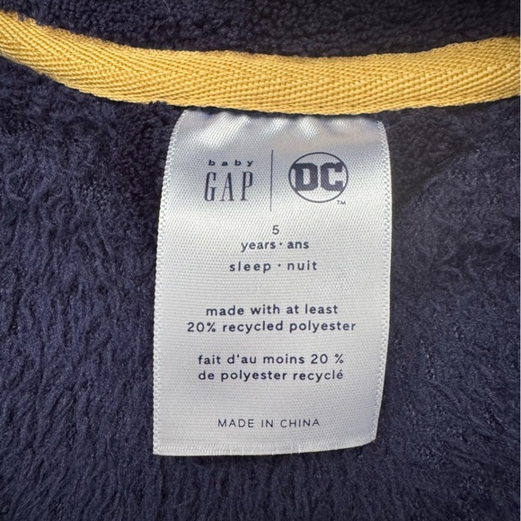 GAP Toddler Batman Housecoat - Picture 4 of 8